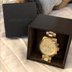 Gold Michael Kors Watch